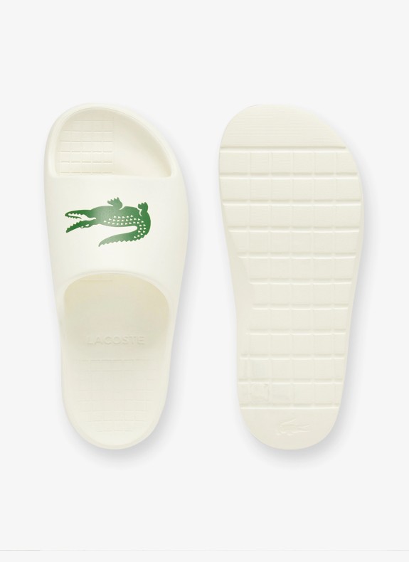 Chanclas Lacoste Serve Slide 2.0 beige