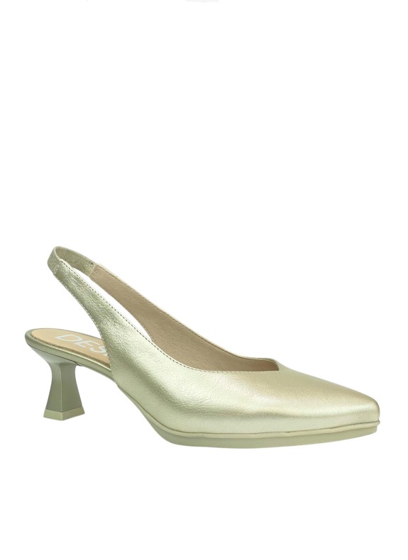 Salão destalonado Desiree Shoes Maia1 ouro