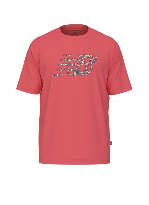 T-shirt New Balance Logo Nautique rouge