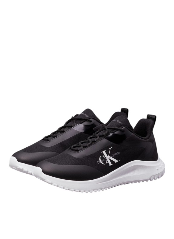 Baskets Calvin Klein Eva Runner Low Lace Ml noir