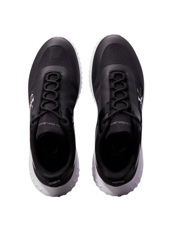 Baskets Calvin Klein Eva Runner Low Lace Ml noir