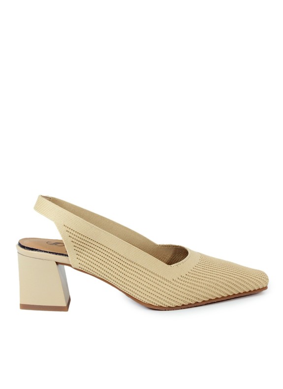 Salão destalonado Miss Elastic Paris camel