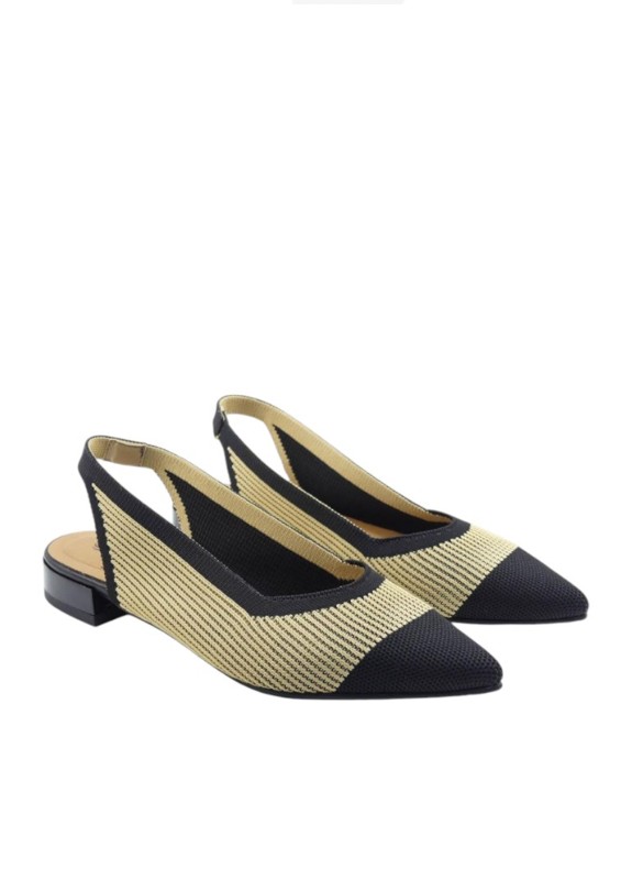 Salon à talon ouvert Miss Elastic Capri camel