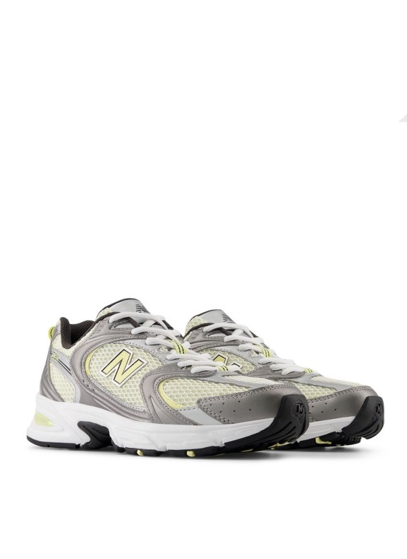 Zapatilla New Balance U530 para Mujer en Color Gris/Amarillo