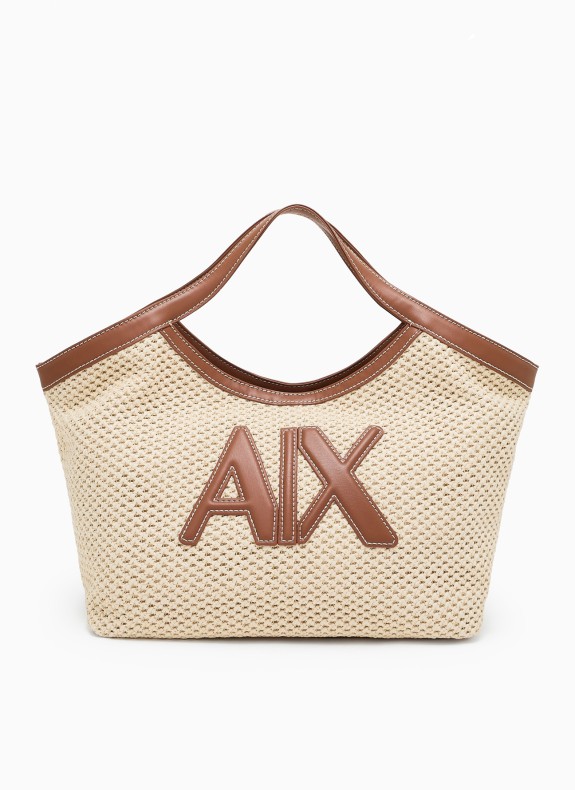Capazo Armani Exchange XW000410 cuir