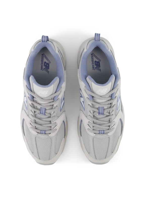 Baskets New Balance U530 pour Femme en Gris/Bleu