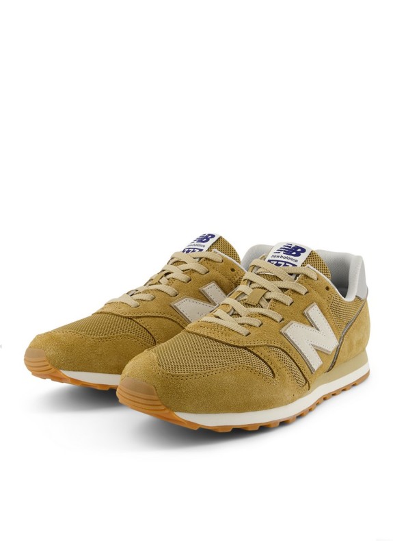 Baskets New Balance ML373 pour Femme en Couleur Moutarde