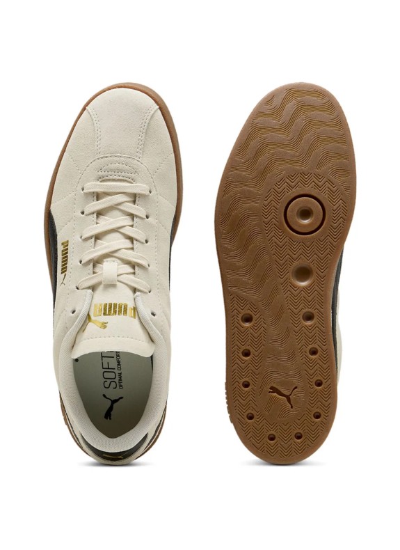 Puma Club II Ciabatte in pelle scamosciata beige