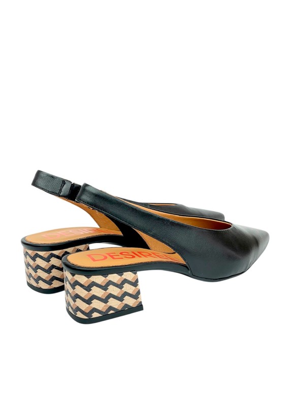 Chaussure Desiree Shoes Rabat2 noir