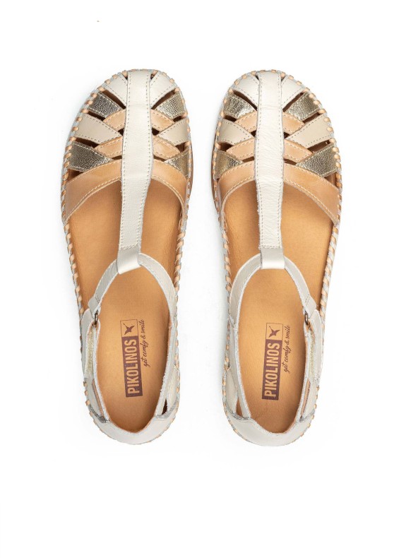 Sandalia Pikolinos Cadaques blanco