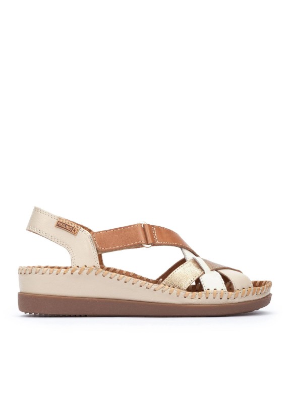 Sandalia Pikolinos Cadaques couro