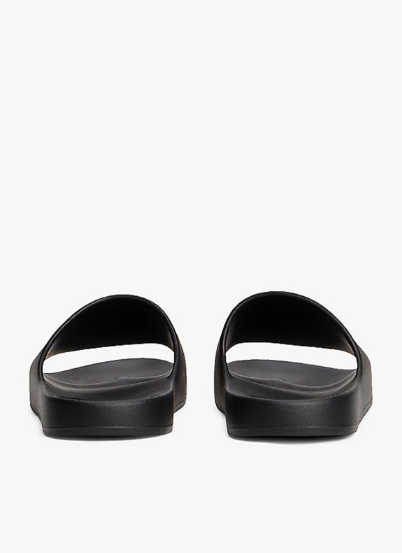 Chanclas Tommy Hilfiger Tjw Printed Pu Pool Slide preto