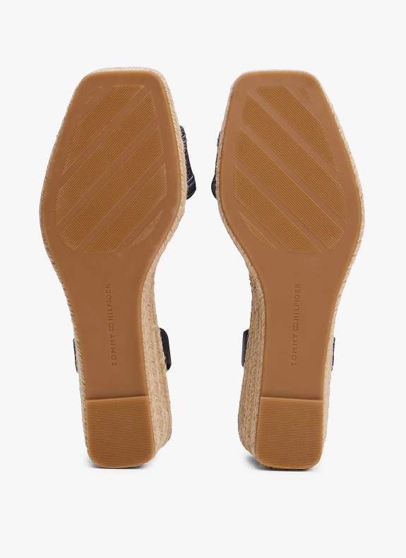 Sandalia Tommy Hilfiger Espad Mid Wedge marino