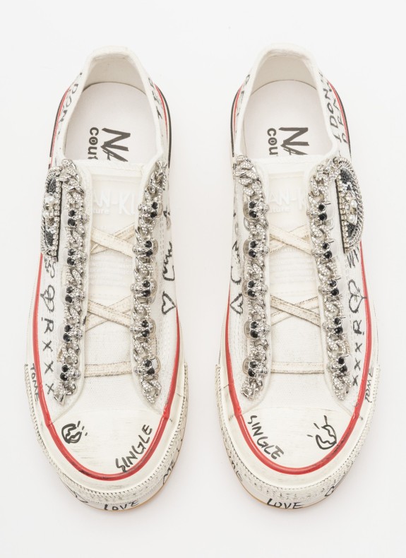 Nan-Ku DSA-03 slipper bianco