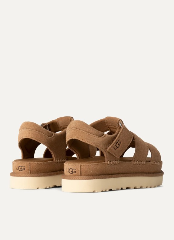 Sandalia Ugg Goldenstar Strap couro