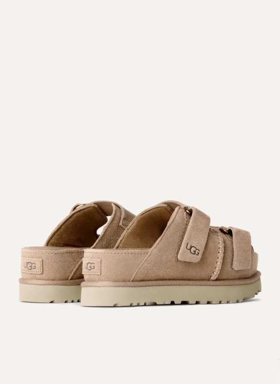 Sandalia Ugg Goldenstar Hi Slide beige