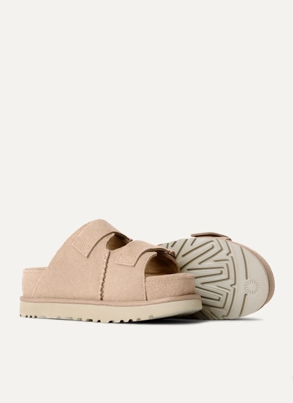 Sandalia Ugg Goldenstar Hi Slide beige