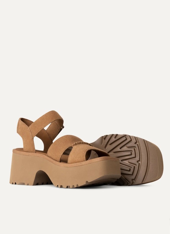 Sandalia Ugg New Heights Ankle Strap pelle