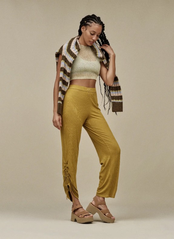 Sandalia Ugg New Heights Ankle Strap pelle