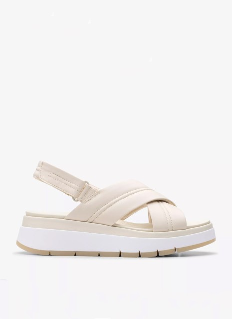 Sandalia Clarks toskanisches Kreuz beige