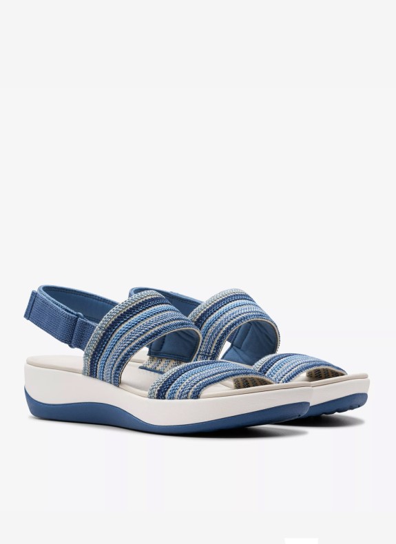 Sandalia Clarks Arla Stroll azul