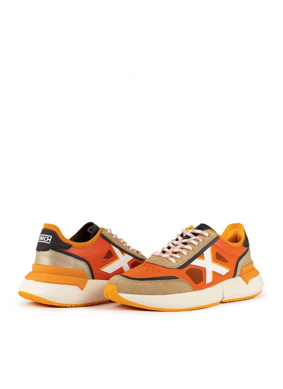 München Versus LS orange Pantoffeln