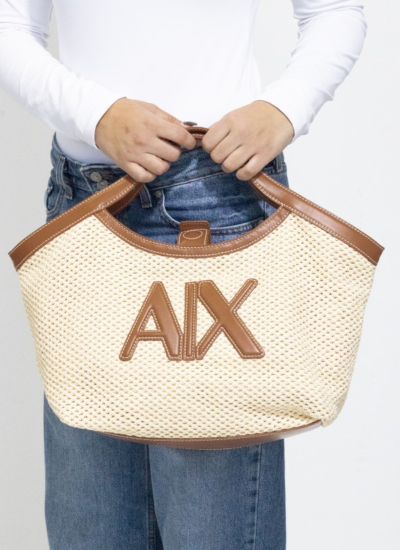 Capazo Armani Exchange XW000410 cuir