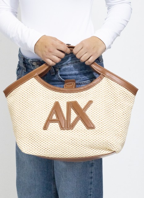 Capazo Armani Exchange XW000410 pelle