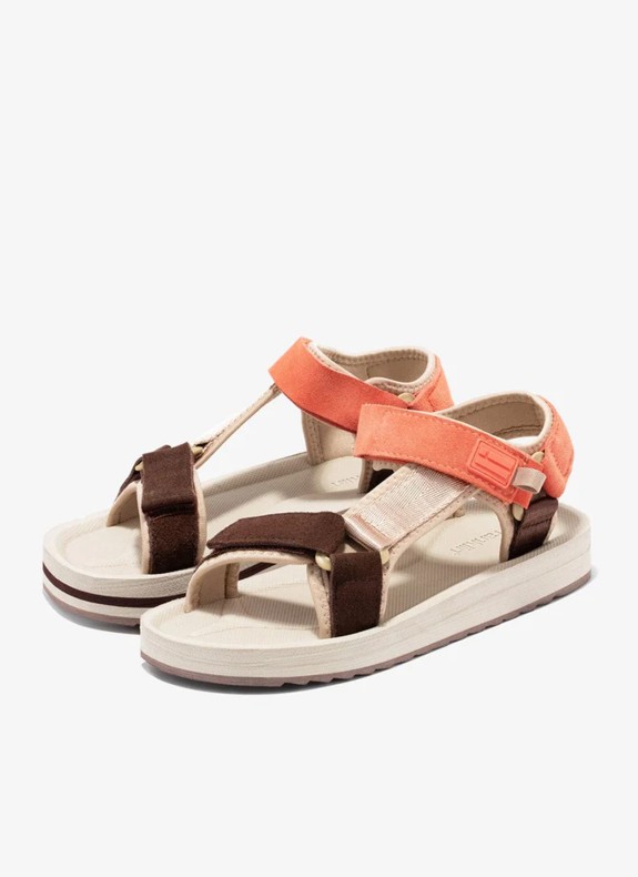 Sandale D. Franklin Forest High Strips marron