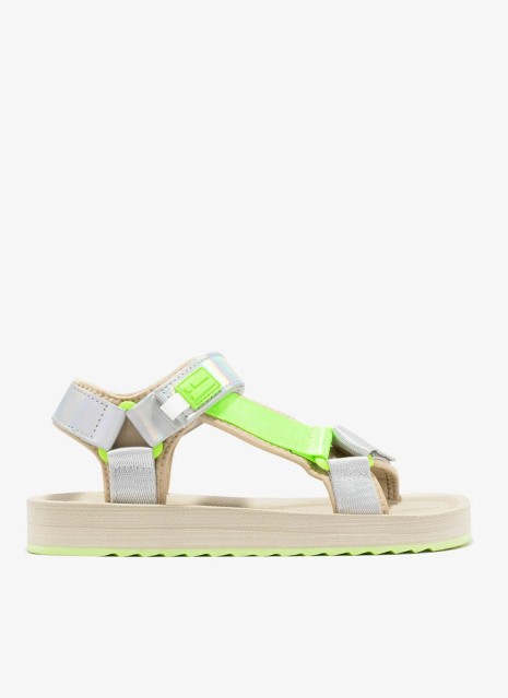 Sandale D. Franklin Forest Neo Strips néon vert