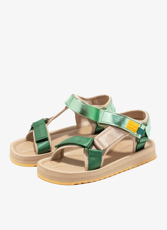 Sandalia D. Franklin Forest Neo Strips verde