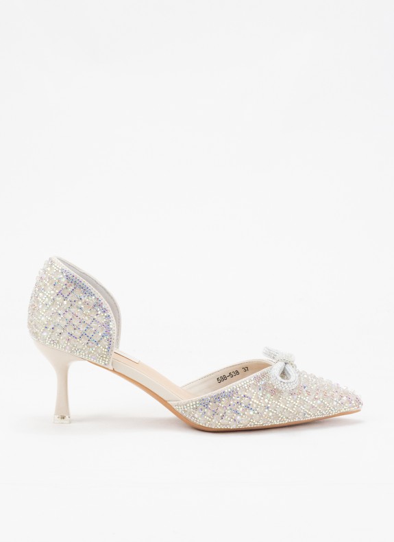 Escarpins à Talons pour Femme en Couleur Blanche