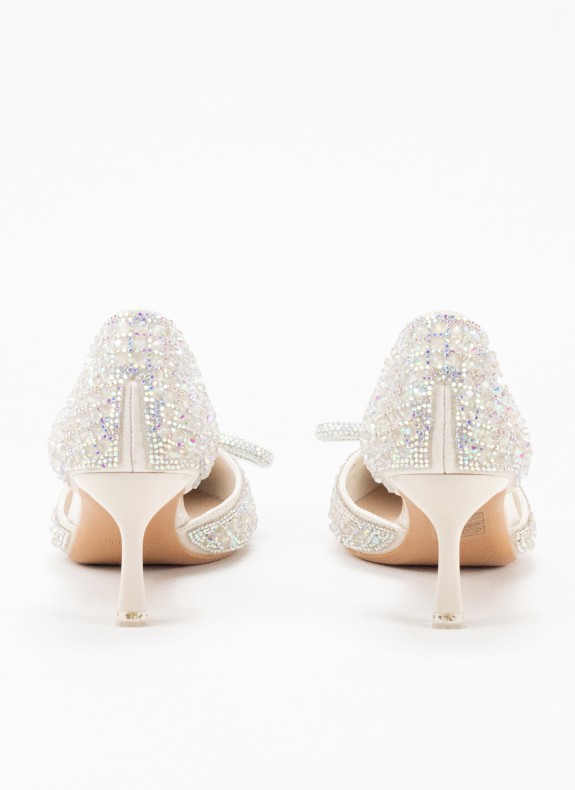 Escarpins à Talons pour Femme en Couleur Blanche
