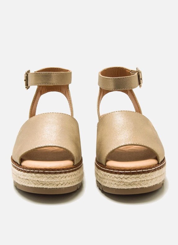 Sandalia Mustang Amelie 59617 ouro