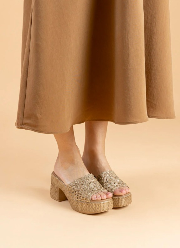 Zueco Porronet 3172 gold