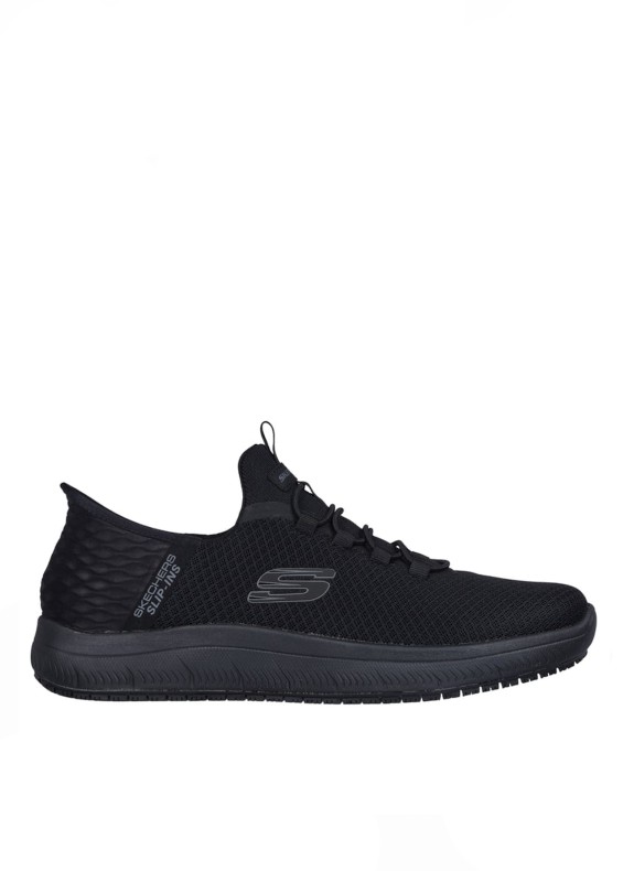 Zapatillas Skechers Slip-Ins Work Slip-Resistant preto