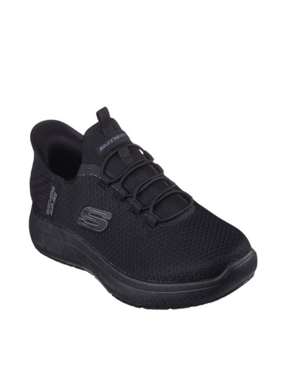 Chaussures Skechers Slip-Ins Work antidérapantes noires