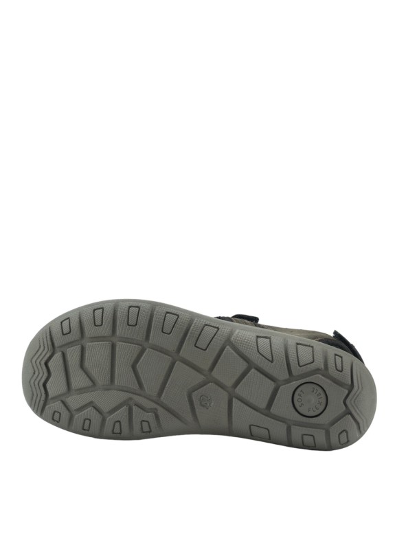 Haut Sandal für Mann in Braun Farbe