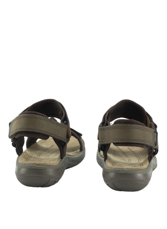 Sandale de sport en cuir pour homme multicolore