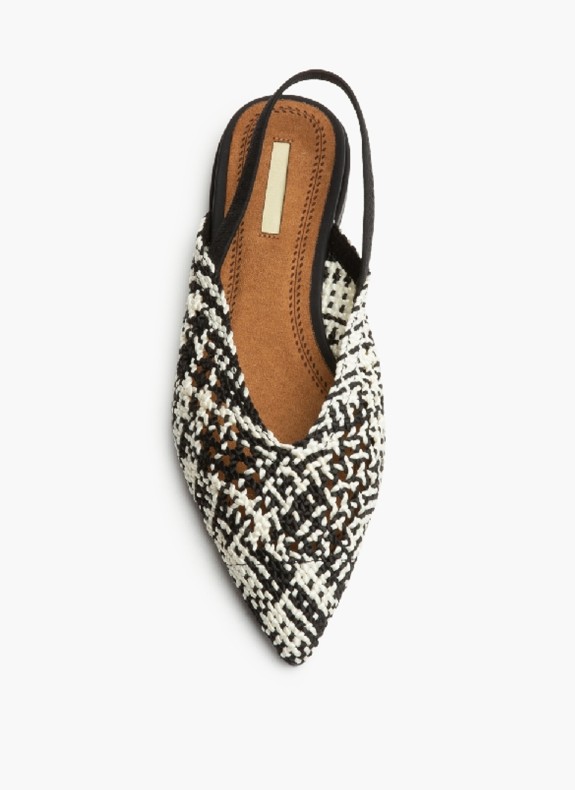Zapato Destalonado para Mujer en Color Negro