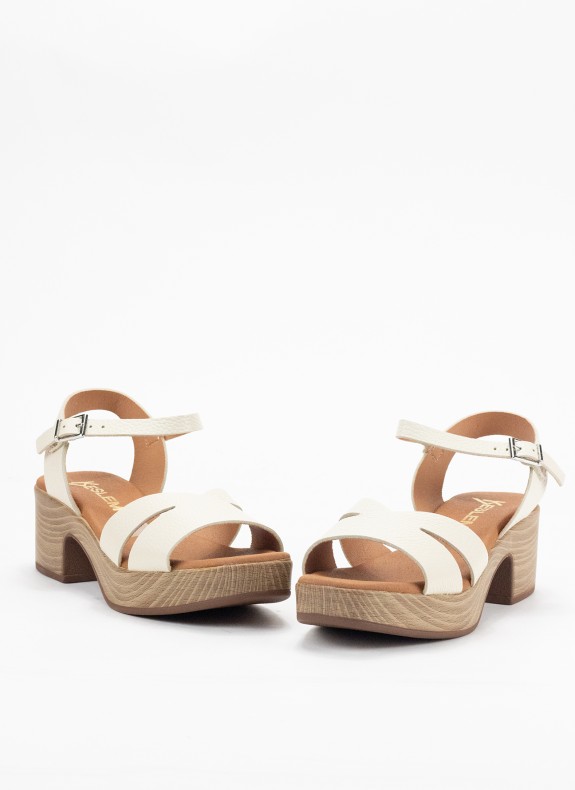 Skin Sandal mit Frauen Bacon in Ice Color