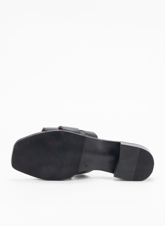 Skin Sandal mit Frauen Bacon in Schwarz