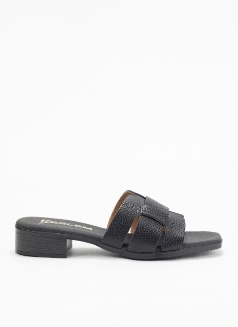 Skin Sandal mit Frauen Bacon in Schwarz