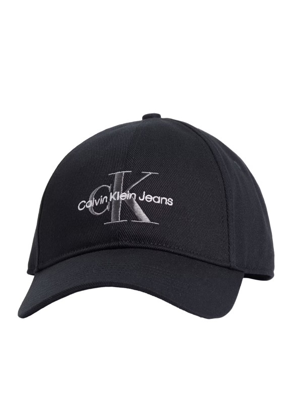 Gorra Calvin Klein Monologo Embroidery Baseball Cap negro