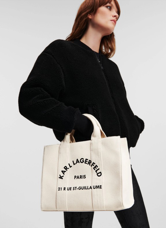 Sac Karl Lagerfeld K/RSG Square Medium Tote beige