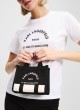 Bolso Karl Lagerfeld K/RSG Square Mn Tote Col. BLK negro