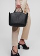 Sac Karl Lagerfeld K/Circle SM Tote Woven noir