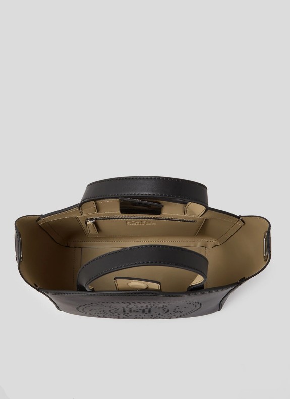 Sac Karl Lagerfeld K/Circle SM Tote Woven noir