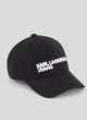 Gorra Karl Lagerfeld KLJ black denim cap negro