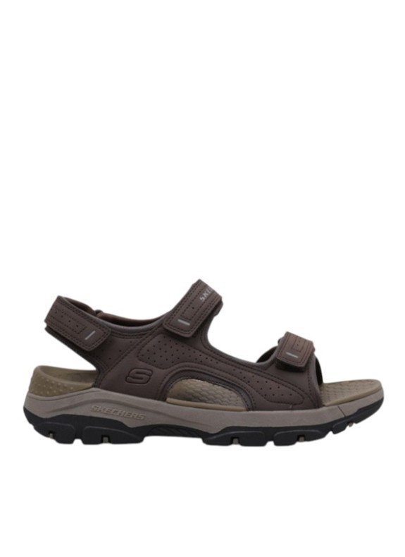 Sandalia Skechers Relaxed Fit Tresmen marrom